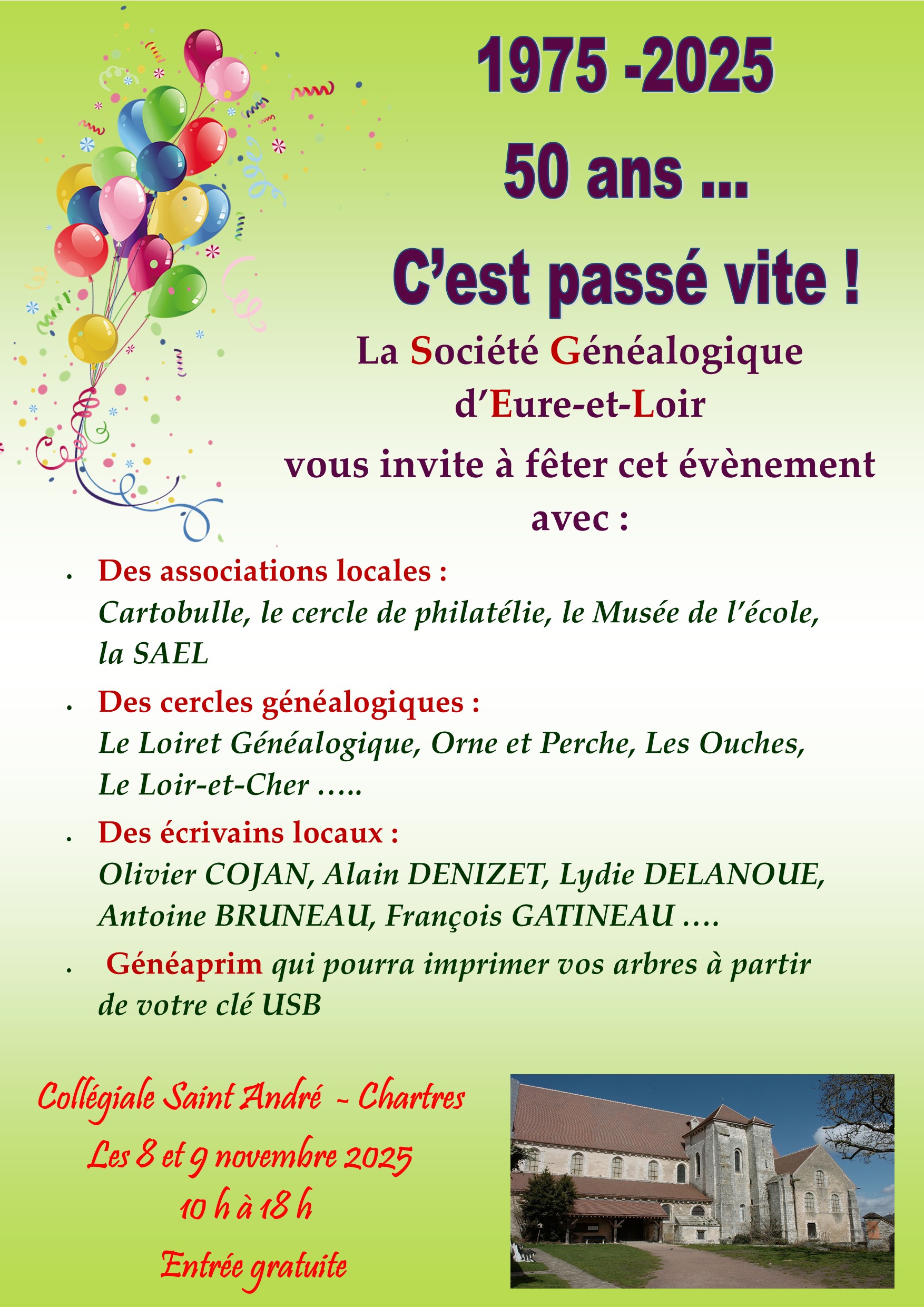 50 ans SGEL novembre 2025